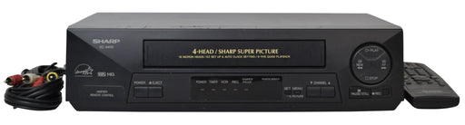 Sharp VC-A410U VCR Video Cassette Recorder-Electronics-SpenCertified-refurbished-vintage-electonics