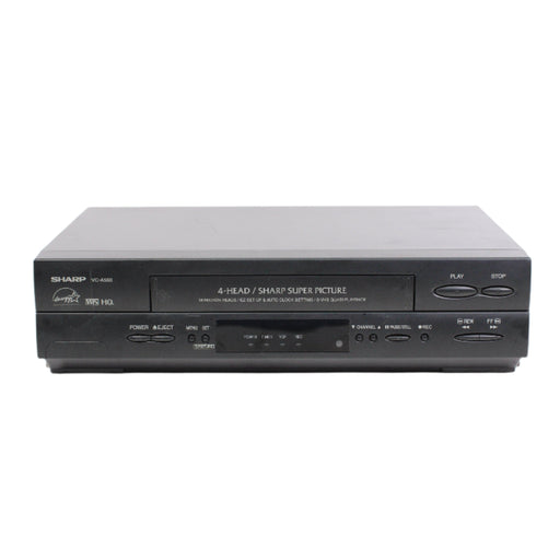 Sharp VC-A560 4-Head VCR Video Cassette Recorder S-VHS Quasi Playback-VCRs-SpenCertified-vintage-refurbished-electronics