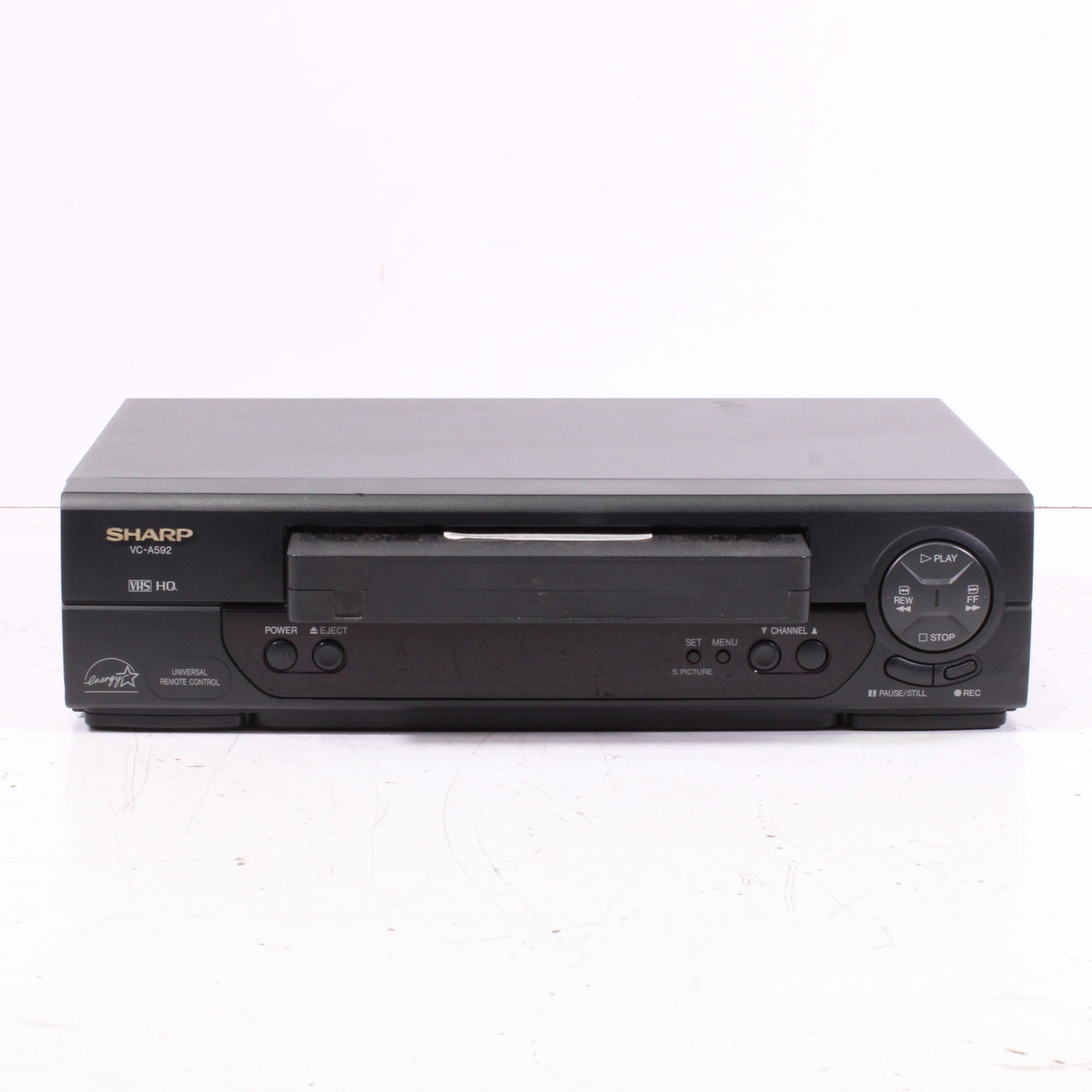 Sharp VC-A592U 4-Head Mono VHS/VCR (1999) — SpenCertified