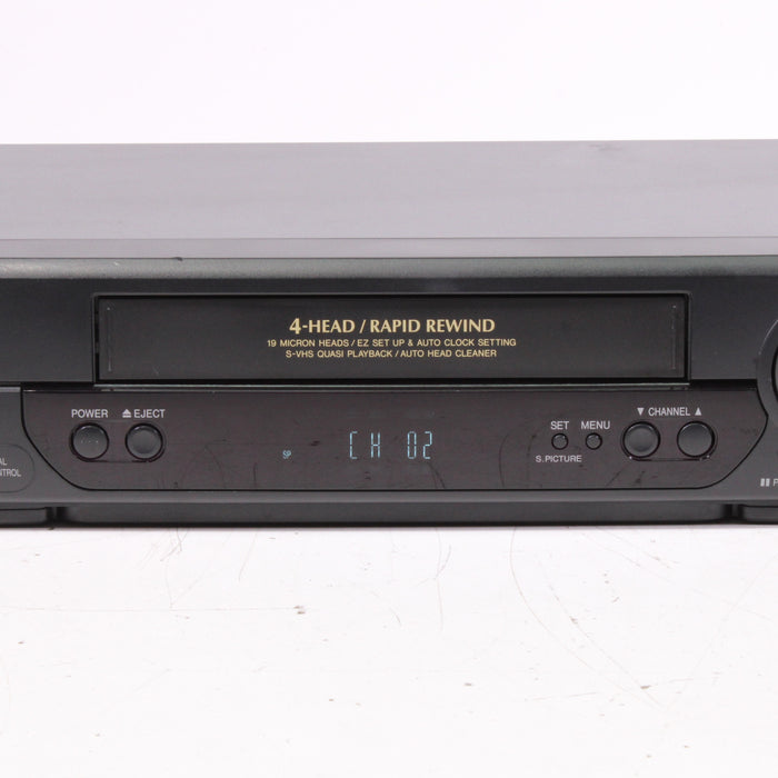Sharp VC-A592U 4-Head Mono VHS/VCR (1999)-VCRs-SpenCertified-vintage-refurbished-electronics