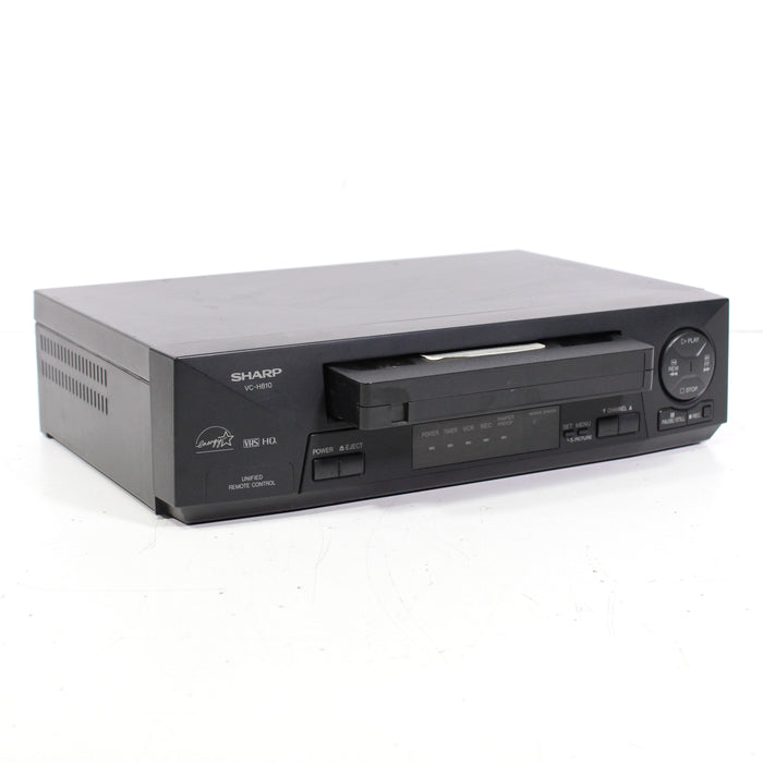 Sharp VC-H810 4-Head Hi-Fi VCR Video Cassette Recorder-VCRs-SpenCertified-vintage-refurbished-electronics