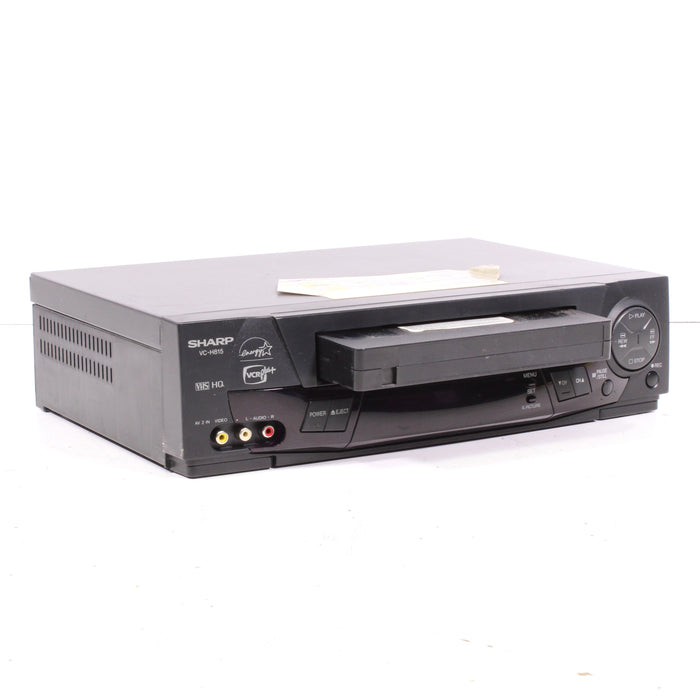 Sharp VC-H815U 4-Head Hi-Fi Stereo VCR Video Cassette Recorder SQPB S-VHS Quasi Playback-VCRs-SpenCertified-vintage-refurbished-electronics
