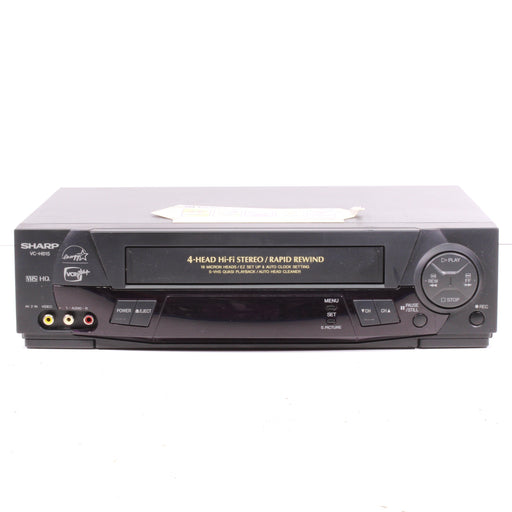 Sharp VC-H815U 4-Head Hi-Fi Stereo VCR Video Cassette Recorder SQPB S-VHS Quasi Playback-VCRs-SpenCertified-vintage-refurbished-electronics