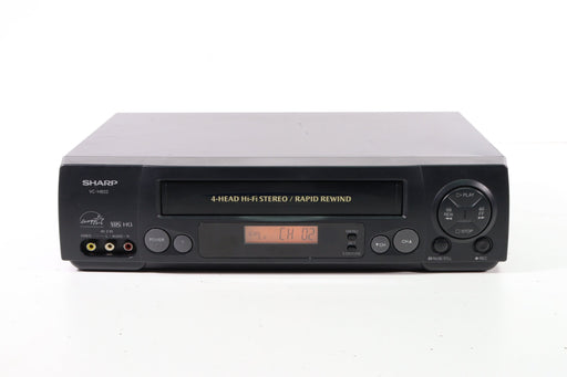 Sharp VC-H822 4-Head Hi-Fi Stereo VCR VHS Player-VCRs-SpenCertified-vintage-refurbished-electronics