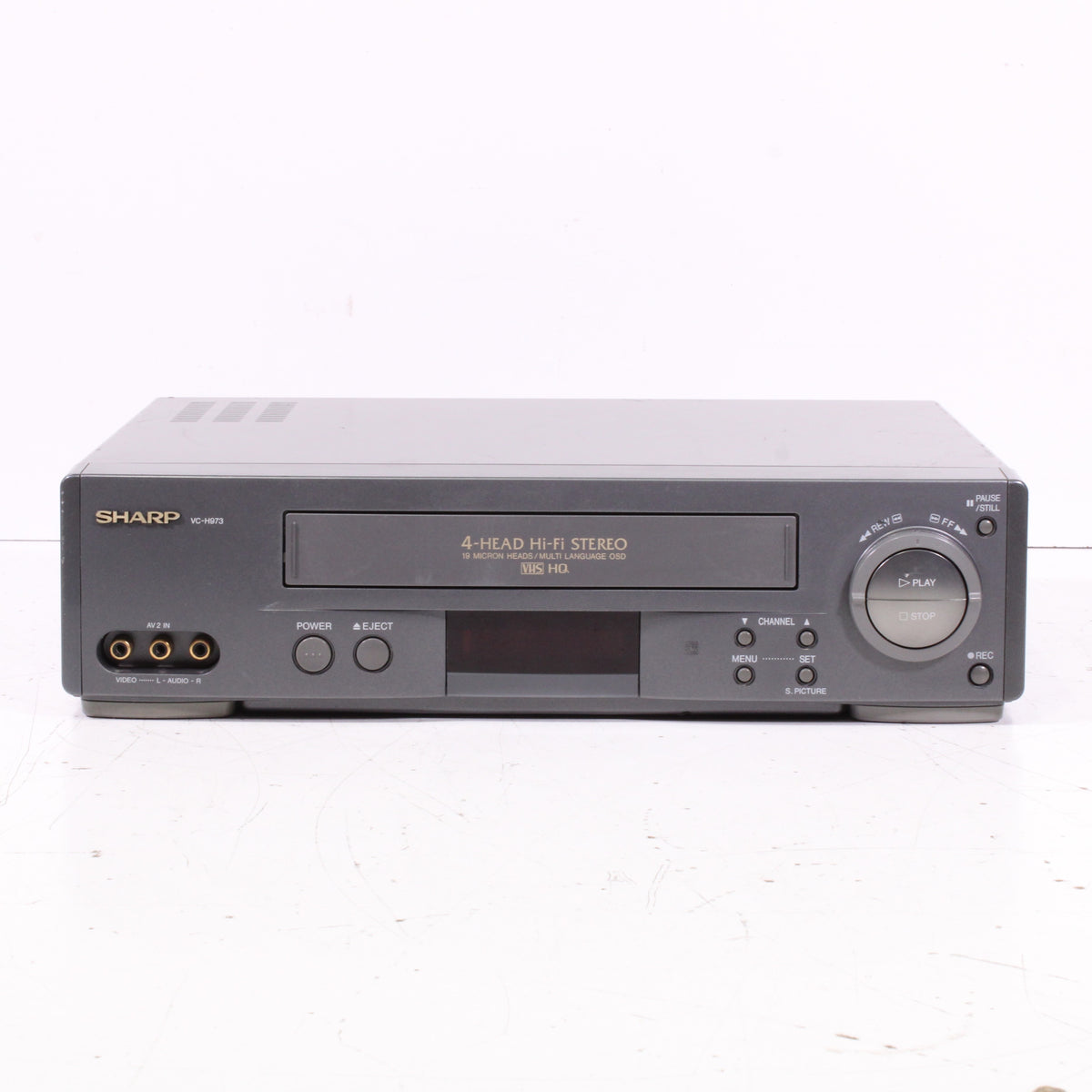 Sharp VC-H973U VHS 4-Head Hi-Fi Stereo VCR — SpenCertified