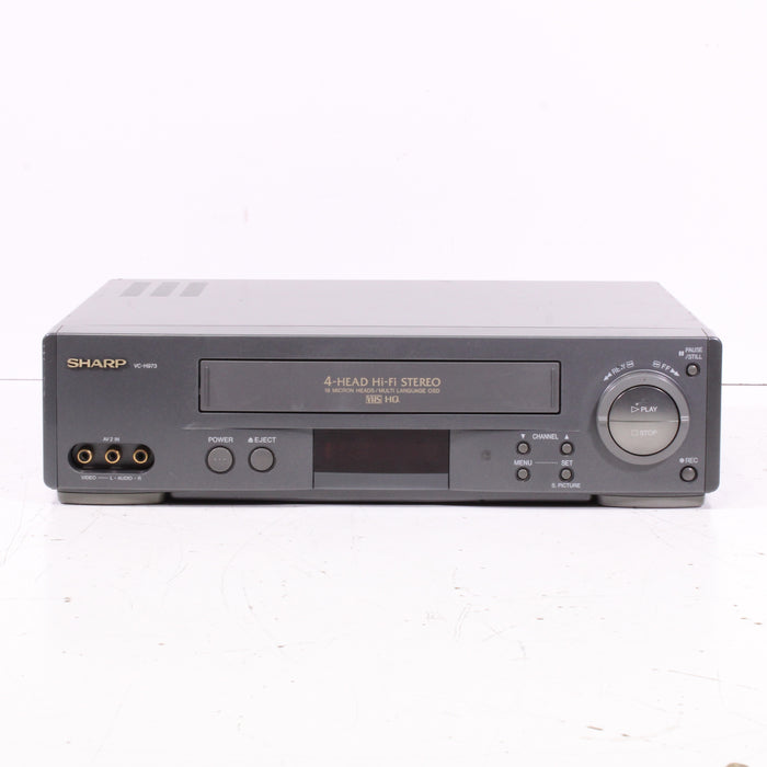 Sharp VC-H973U VHS 4-Head Hi-Fi Stereo VCR-VCRs-SpenCertified-vintage-refurbished-electronics