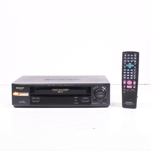 Sharp VC-H982U VHS Hi-Fi Stereo VCR 4-Head Editing Deck Vintage-Electronics-SpenCertified-vintage-refurbished-electronics