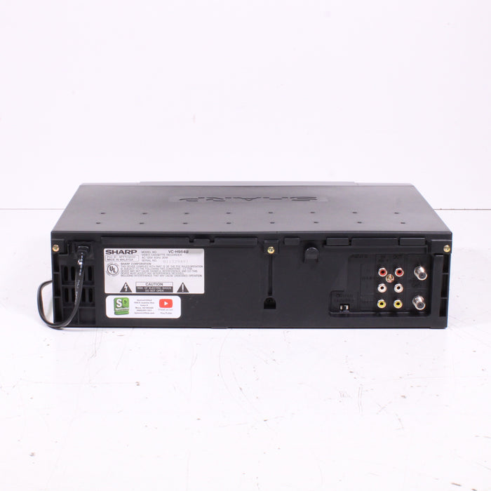 Sharp VC-H984U 4-Head Hi-Fi Stereo VHS VCR-VCRs-SpenCertified-vintage-refurbished-electronics