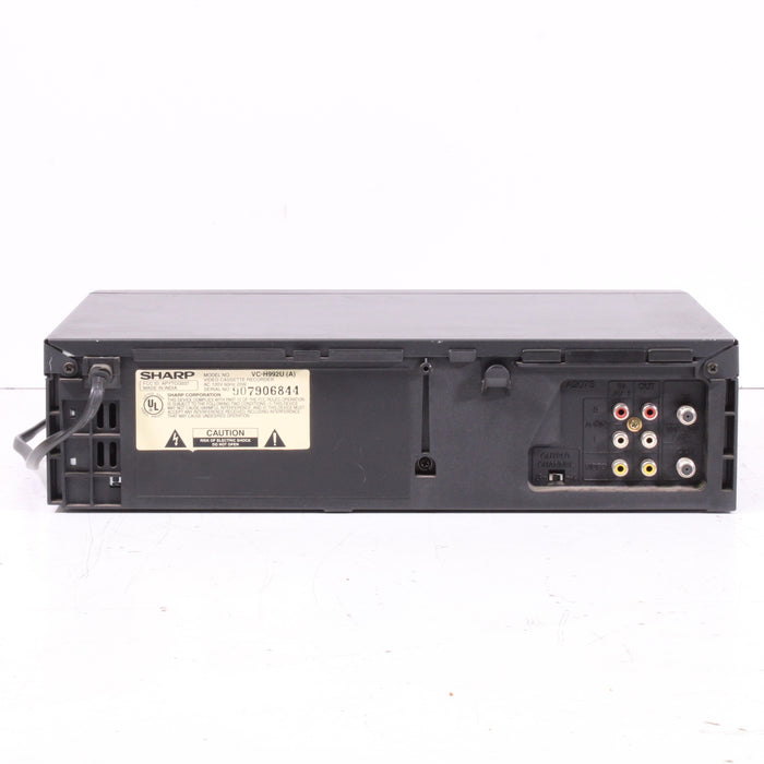 Sharp VC-H992 4-Head Hi-Fi Stereo VCR Rapid Rewind (1999)-VCRs-SpenCertified-vintage-refurbished-electronics