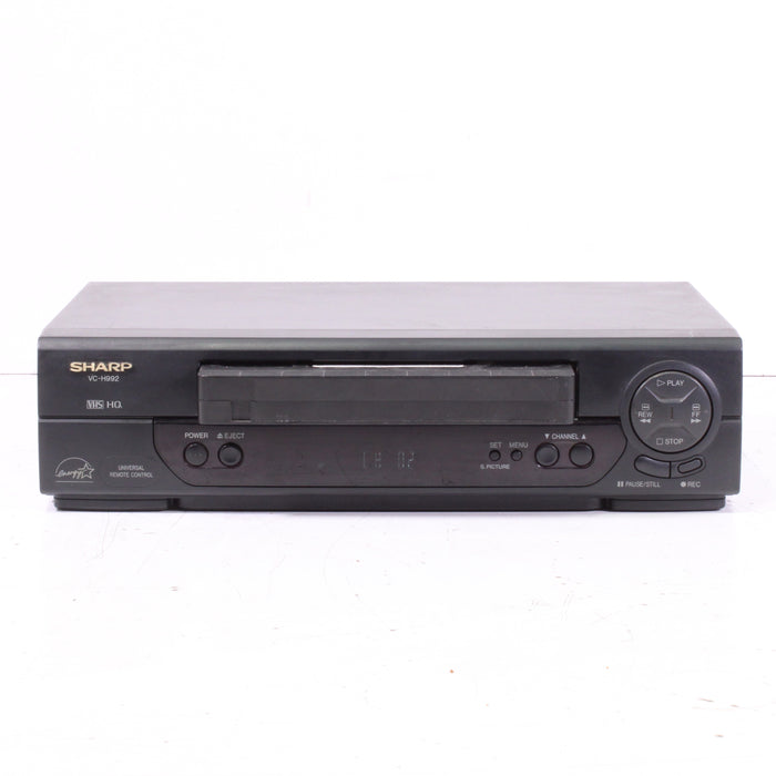 Sharp VC-H992 4-Head Hi-Fi Stereo VCR Rapid Rewind (1999)-VCRs-SpenCertified-vintage-refurbished-electronics