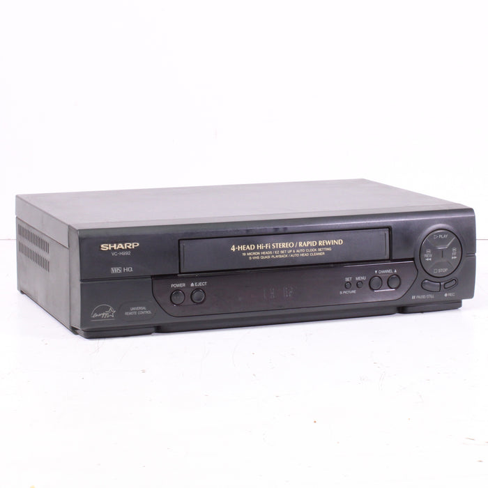 Sharp VC-H992 4-Head Hi-Fi Stereo VCR Rapid Rewind (1999)-VCRs-SpenCertified-vintage-refurbished-electronics