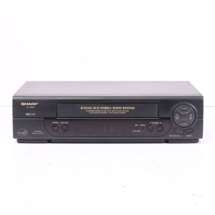 Sharp VC-H992 4-Head Hi-Fi Stereo VCR Rapid Rewind (1999)-VCRs-SpenCertified-vintage-refurbished-electronics