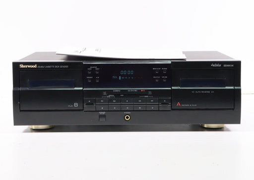 Sherwood DD-6200 Double Cassette Deck-Cassette Players & Recorders-SpenCertified-vintage-refurbished-electronics