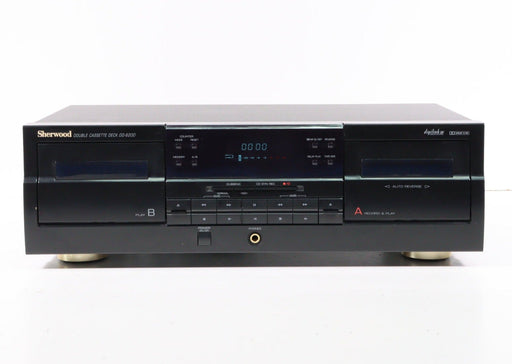 Sherwood DD-6200 Double Cassette Deck-Cassette Players & Recorders-SpenCertified-vintage-refurbished-electronics