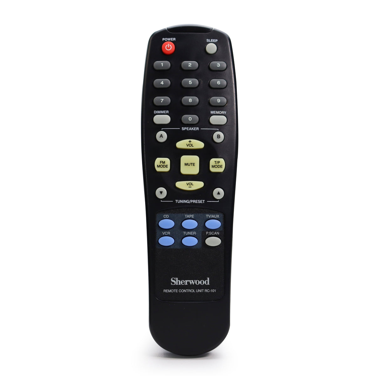 Sherwood RC-101 Remote Control for AV Receiver RX-4105 — SpenCertified
