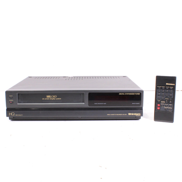 Shintom VCR650 VHS Video Cassette Recorder Compact Design-VCRs-SpenCertified-vintage-refurbished-electronics