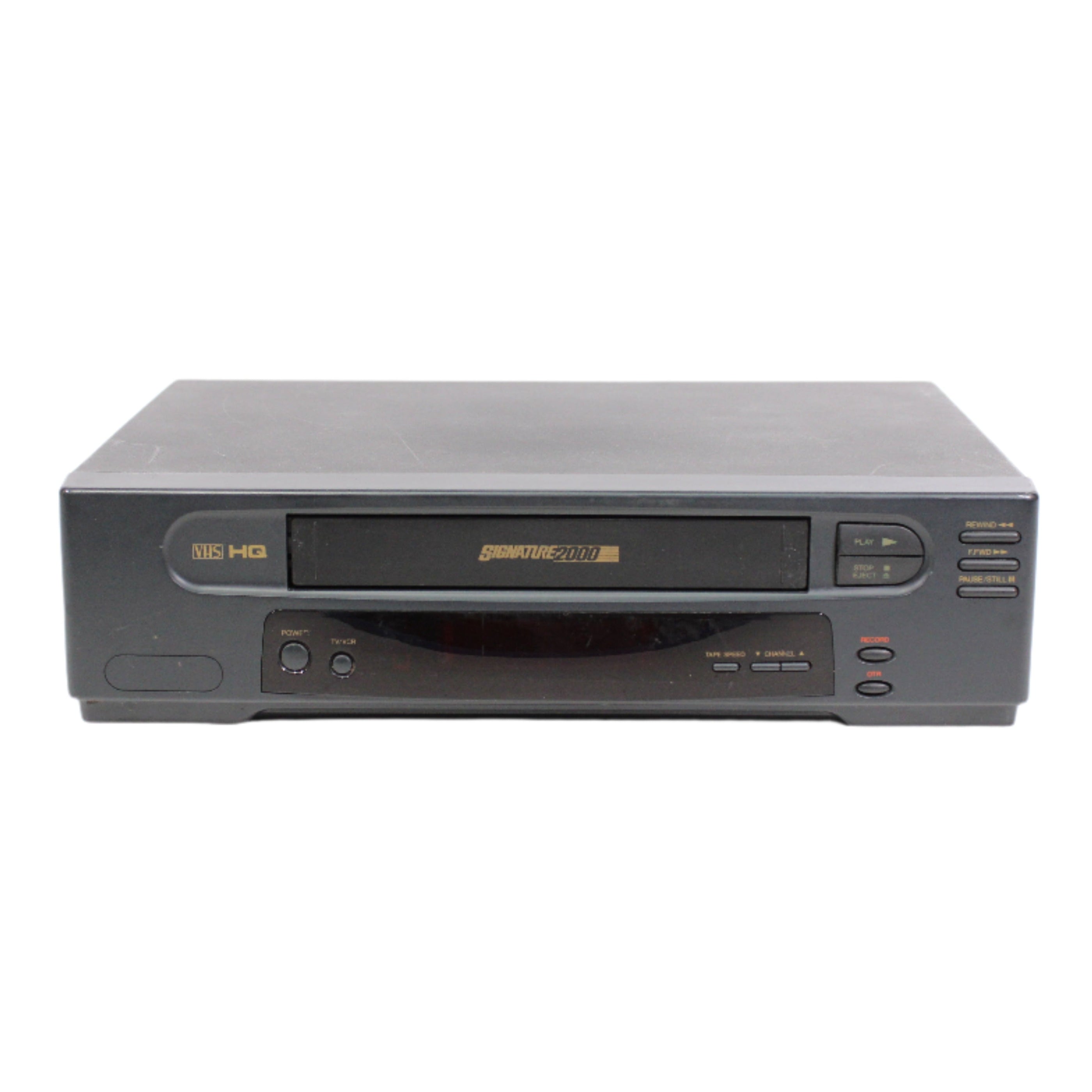 Signature 2000 JFA 20007 Mono VCR Video Cassette Recorder with OTR ...