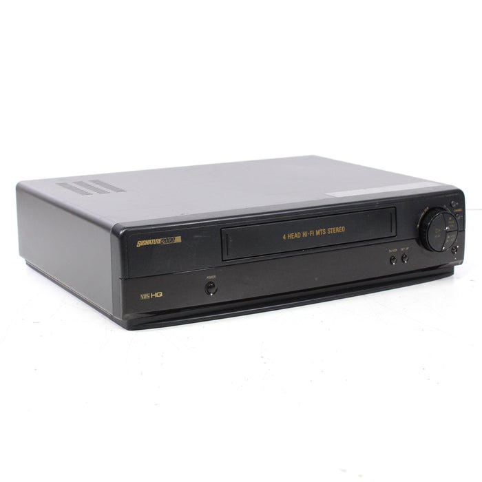 Signature 2000 JSJ 20204 4-Head Hi-Fi VCR Video Cassette Recorder-VCRs-SpenCertified-vintage-refurbished-electronics