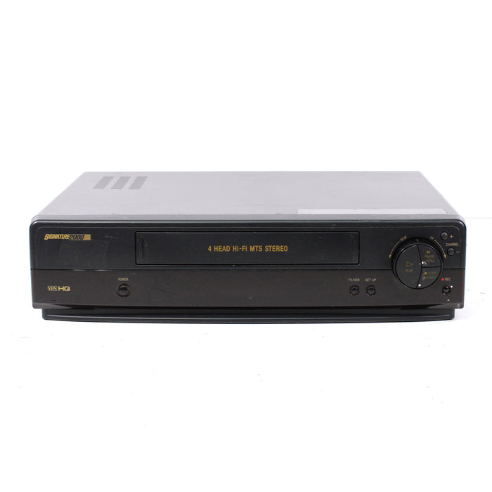 Signature 2000 JSJ 20204 4-Head Hi-Fi VCR Video Cassette Recorder-VCRs-SpenCertified-vintage-refurbished-electronics