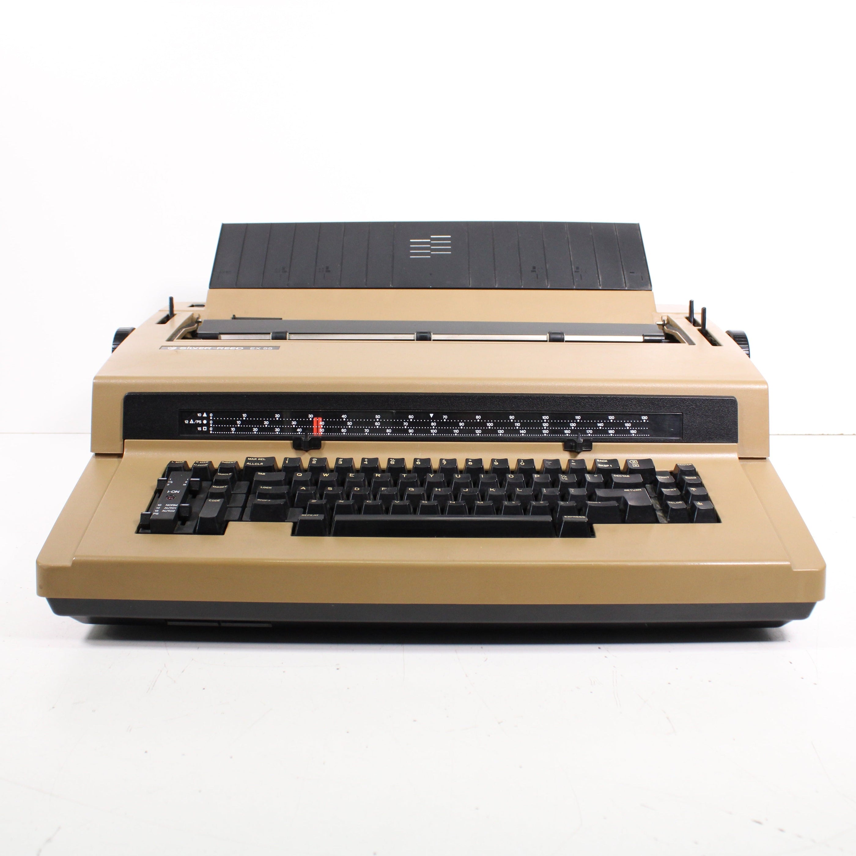 Silver-Reed EX 55 Vintage Typewriter Cream (AS IS) — SpenCertified