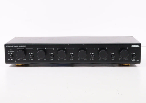 Sima SSW-L6EX 6-Channel Stereo Speaker Selector-Speaker Selector-SpenCertified-vintage-refurbished-electronics