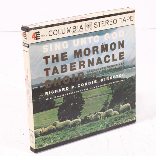 Sing Unto God – The Mormon Tabernacle Choir All-Request Program of Radio and Television Favorites Reel to Reel Tape 7" 1/4" 7½ IPS Columbia Masterworks-Reel-to-Reel Tape-SpenCertified-vintage-refurbished-electronics