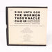 Sing Unto God – The Mormon Tabernacle Choir All-Request Program of Radio and Television Favorites Reel to Reel Tape 7" 1/4" 7½ IPS Columbia Masterworks-Reel-to-Reel Tape-SpenCertified-vintage-refurbished-electronics