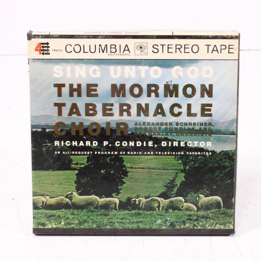 Sing Unto God – The Mormon Tabernacle Choir All-Request Program of Radio and Television Favorites Reel to Reel Tape 7" 1/4" 7½ IPS Columbia Masterworks-Reel-to-Reel Tape-SpenCertified-vintage-refurbished-electronics
