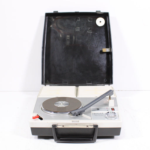 Singer Vintage Portable Stereophonic Transistorized Phonograph Record Player 3-Speed-Turntables & Record Players-SpenCertified-vintage-refurbished-electronics