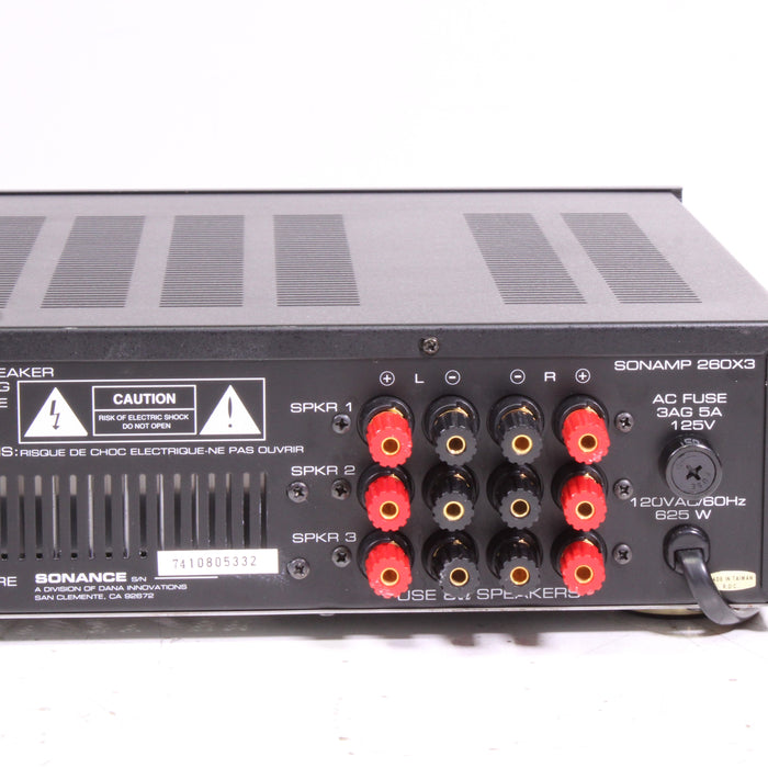 Sonance Sonamp 260 X3 Stereo Power Amplifier-Power Amplifiers-SpenCertified-vintage-refurbished-electronics