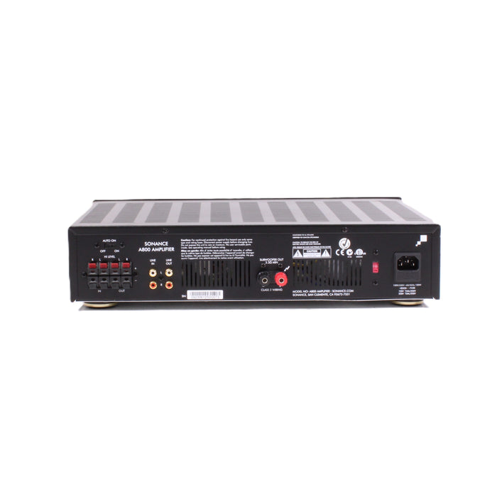 Sonance Sonamp A800 Subwoofer Power Amplifier Rack Mount Home Theater-Power Amplifiers-SpenCertified-vintage-refurbished-electronics