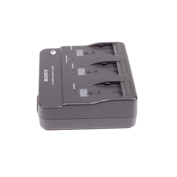 Sony AC-V900 Triple-Bay InfoLithium Battery Charger AC Power Adapter NP-F Series-Power Adapters & Chargers-SpenCertified-vintage-refurbished-electronics