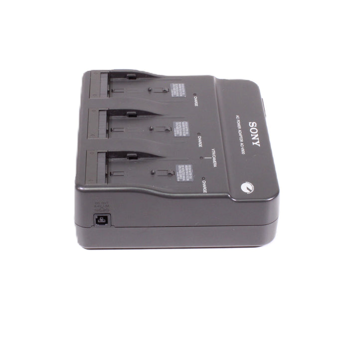 Sony AC-V900 Triple-Bay InfoLithium Battery Charger AC Power Adapter NP-F Series-Power Adapters & Chargers-SpenCertified-vintage-refurbished-electronics