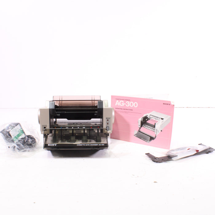 Sony AG-300 5-Tape Betamax Loader Cassette Auto Changer-Cassette Players & Recorders-SpenCertified-vintage-refurbished-electronics