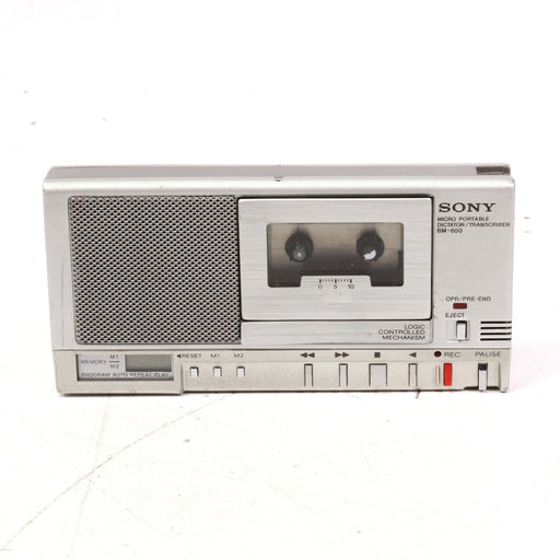 Sony BM-600 Professional Microcassette Portable Micro Dictator Transcriber-Cassette Players & Recorders-SpenCertified-vintage-refurbished-electronics