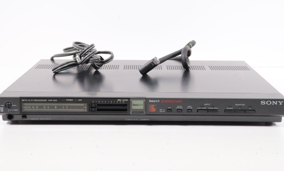 Sony Betamax HFP-200 SuperBeta Stereocast Beta Hi-Fi Processor-Electronics-SpenCertified-vintage-refurbished-electronics