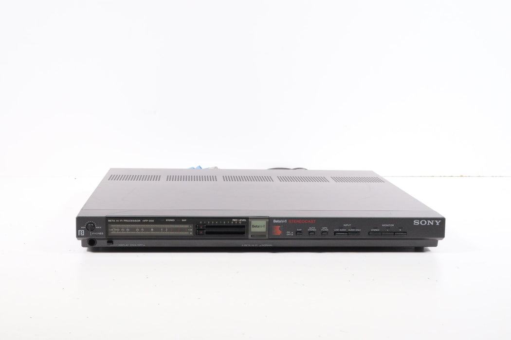 Sony Betamax HFP-200 SuperBeta Stereocast Beta Hi-Fi Processor-Electronics-SpenCertified-vintage-refurbished-electronics