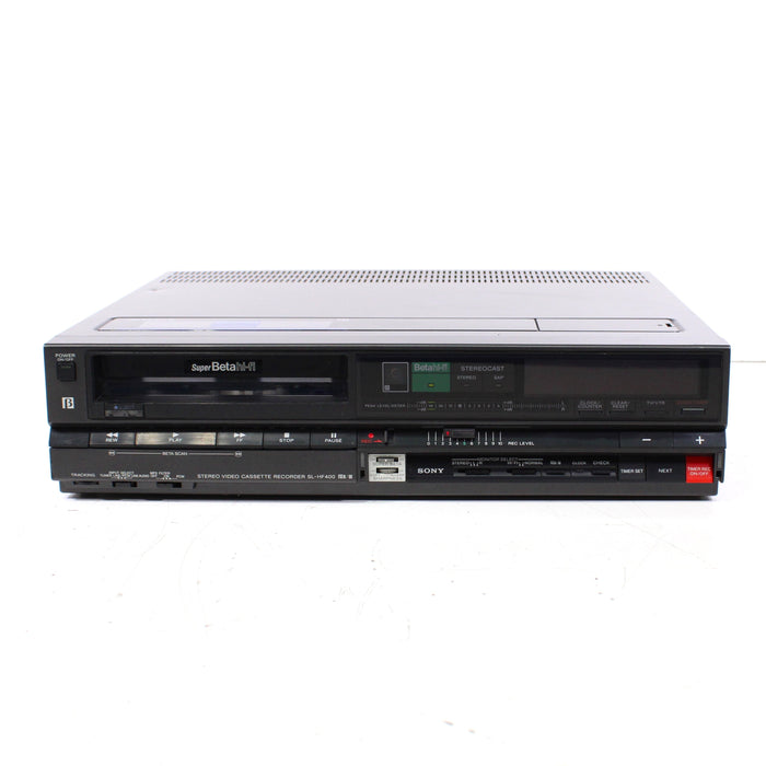 Sony Betamax SL-HF400 Hi-Fi VTR Video Tape Recorder and Player-Betamax Player-SpenCertified-vintage-refurbished-electronics