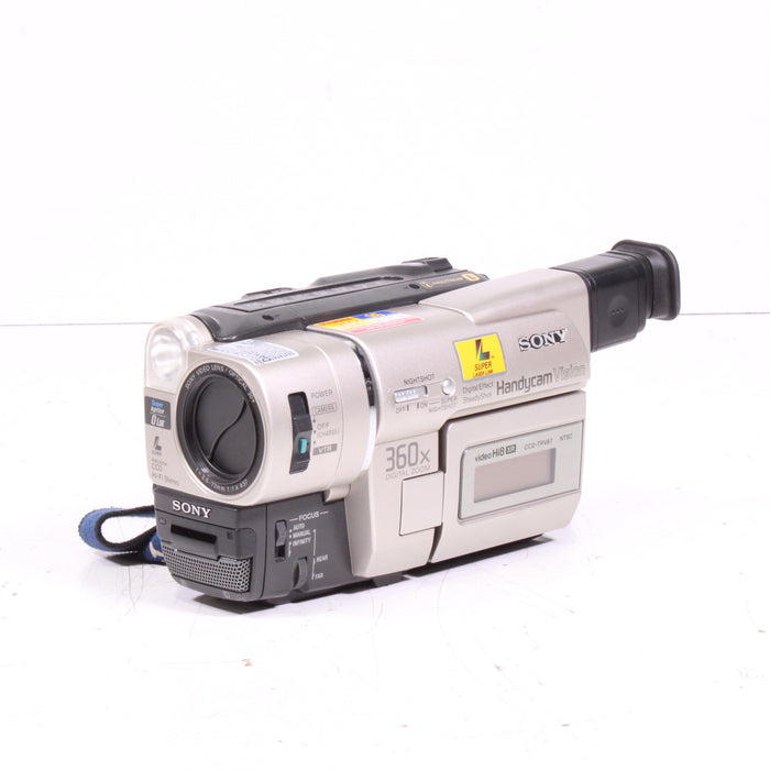 Sony CCD-TR87 Hi8 Handycam Camcorder NightShot 360x Zoom with Carrying Case (AS-IS)-Camera-SpenCertified-vintage-refurbished-electronics