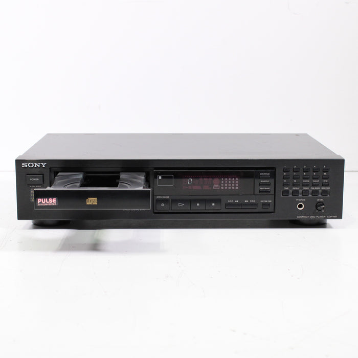 Sony CDP-491 Single Disc Compact Disc CD Player (1991)-CD Player Accessories-SpenCertified-vintage-refurbished-electronics