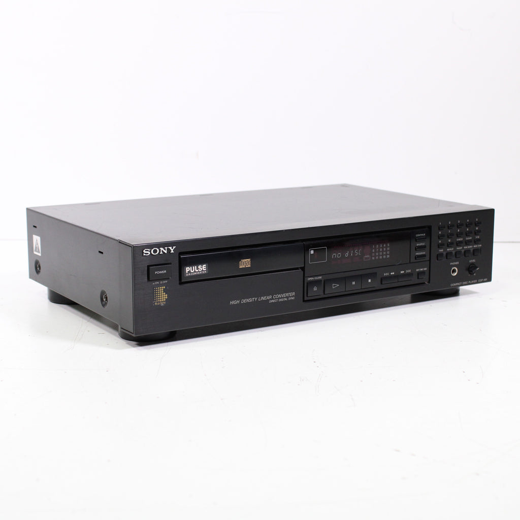 Sony CDP-491 Single Disc Compact Disc CD Player (1991) — SpenCertified