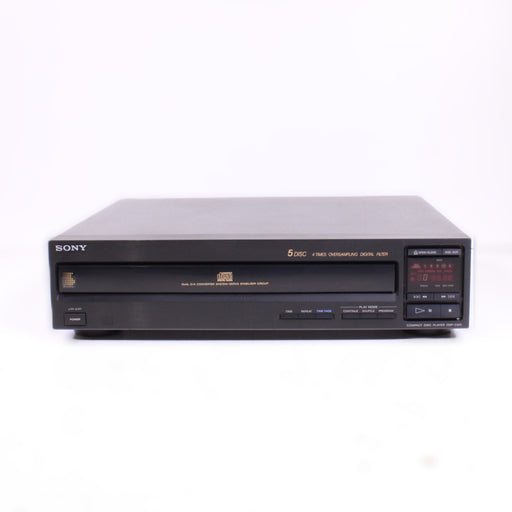 Sony CDP-C201 5-Disc CD Changer Carousel Disc Player AS-IS (1990)-CD Players & Recorders-SpenCertified-vintage-refurbished-electronics