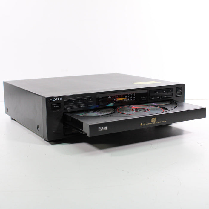 Sony CDP-C211 5-Disc CD Compact Disc Changer Player (1991)-CD Players & Recorders-SpenCertified-vintage-refurbished-electronics