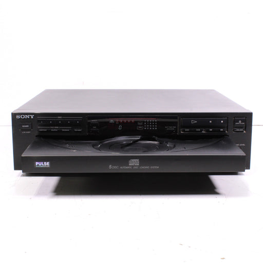 Sony CDP-C215 5-Disc CD Player Changer Pulse D/A Converter-CD Players & Recorders-SpenCertified-vintage-refurbished-electronics