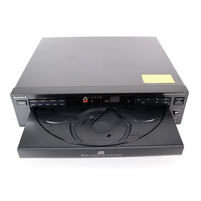Sony CDP-C225 5-Disc Carousel CD Changer-Electronics-SpenCertified-refurbished-vintage-electonics