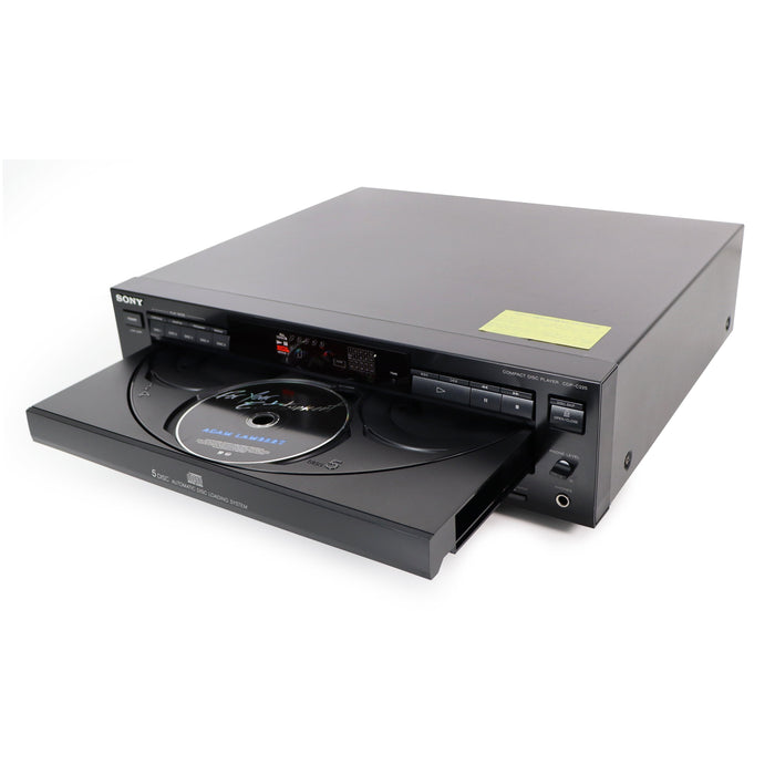 Sony CDP-C225 5-Disc Carousel CD Changer-Electronics-SpenCertified-refurbished-vintage-electonics