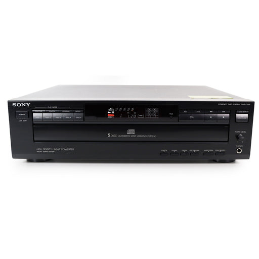 Sony CDP-C225 5-Disc Carousel CD Changer-Electronics-SpenCertified-refurbished-vintage-electonics