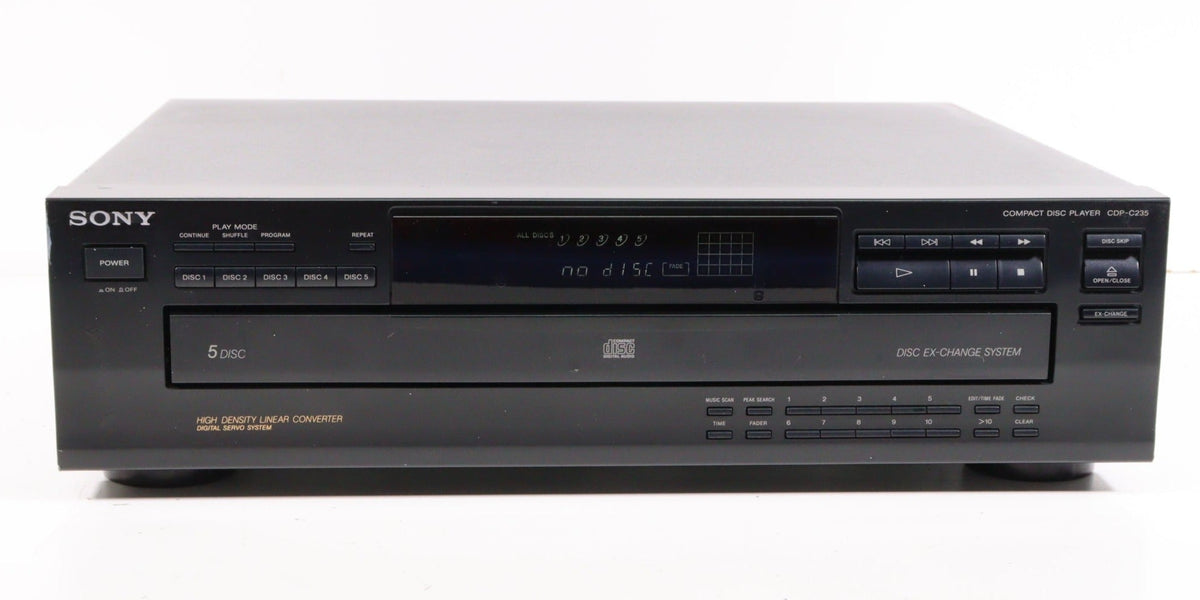 Sony-CDP-C235-5-Disc-Carousel-