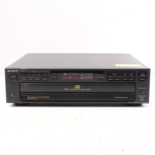 Sony CDP-C315 5-Disc Carousel CD Player Changer w/ High Density Linear Converter-CD Players & Recorders-SpenCertified-vintage-refurbished-electronics