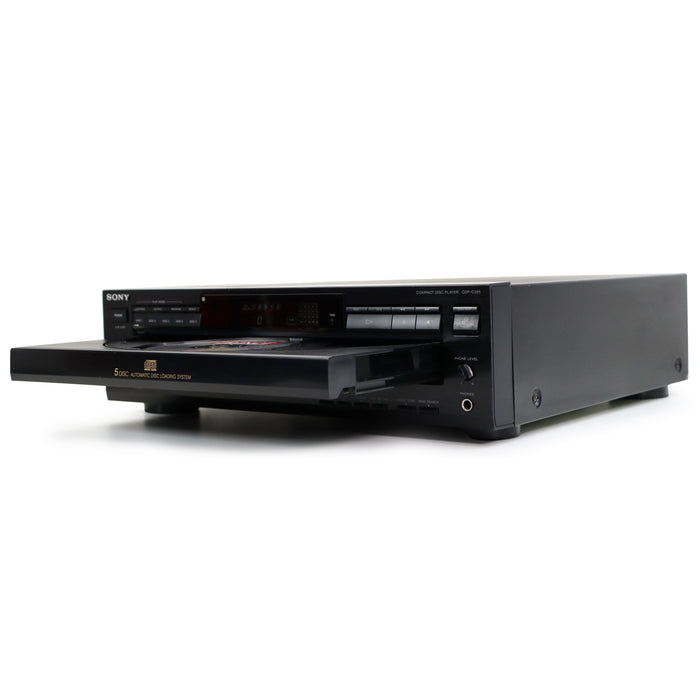 Sony CDP-C325 5 Disc CD Changer / Player-Electronics-SpenCertified-refurbished-vintage-electonics